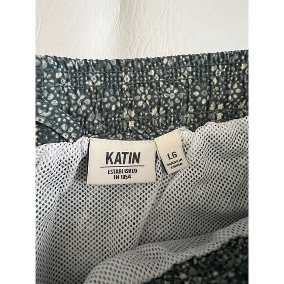 Katin Men's Walter Volley Elastic Swim Trunks size Large Versatile Summer - Picture 5 of 11